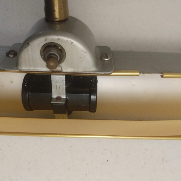 Sputnik Lamp Mid Century Lamp 1950s Goose Neck - Picture 8 of 11